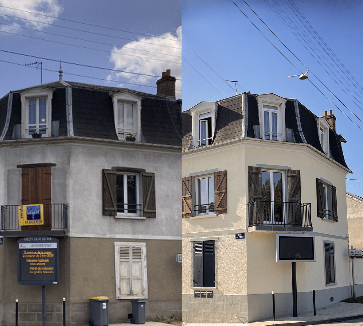 nettoyage et démoussage façade 77
